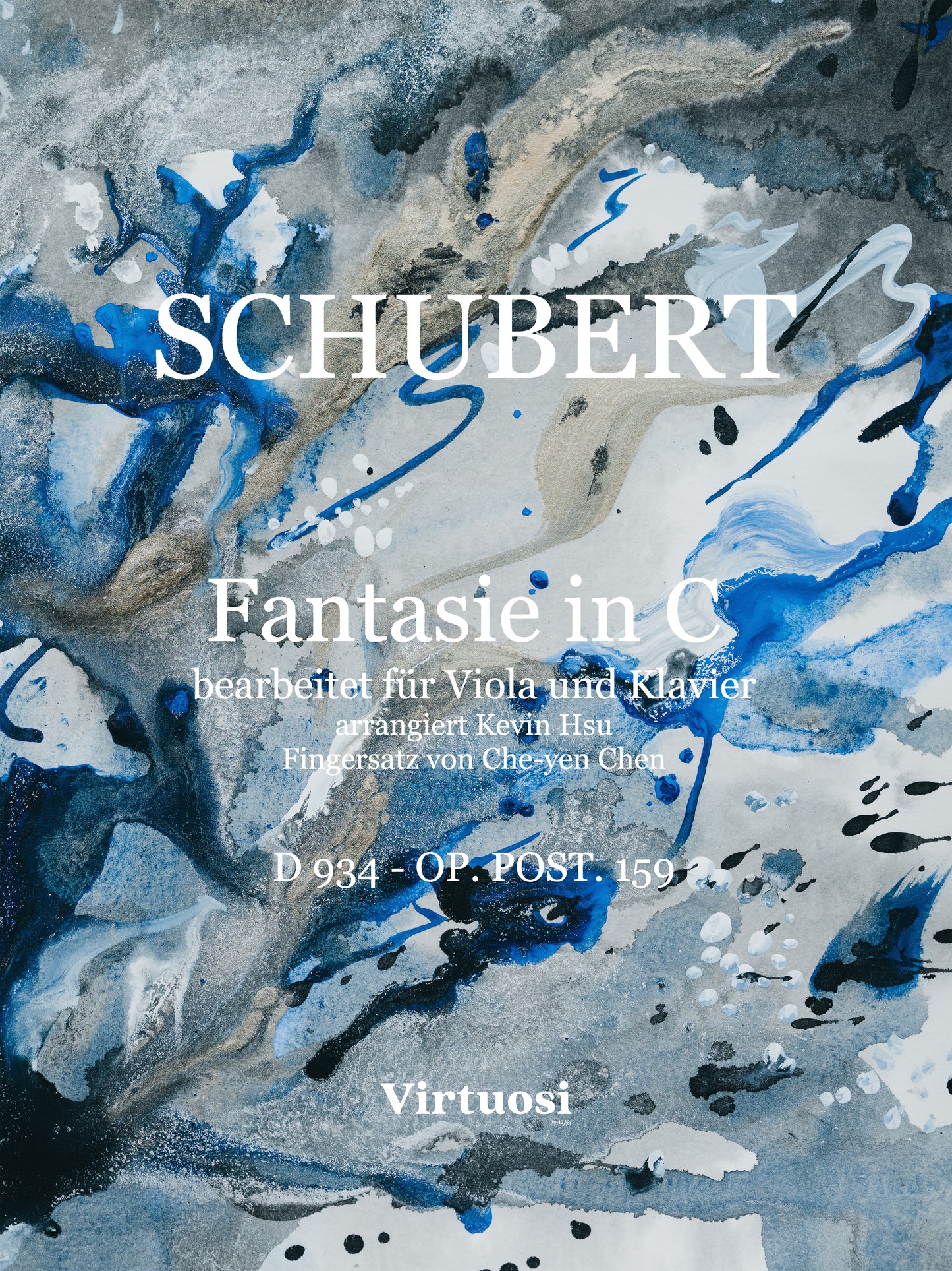 Schubert Fantasie in C-Major, D.934 for Viola and Piano (Digital PDF Only)